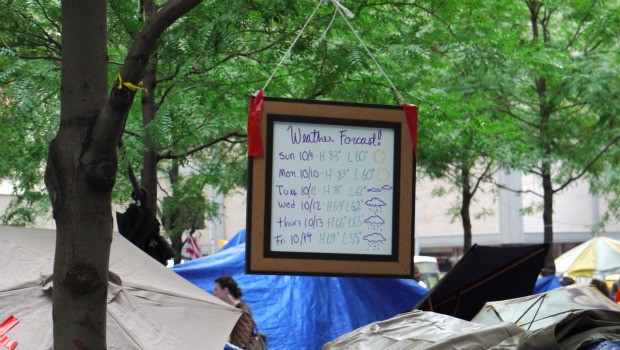Occupy Wall Street Zuccotti Park